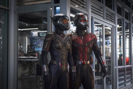 From the Marvel Cinematic Universe comes “Ant Man and the Wasp,” a new chapter featuring heroes with the astonishing ability to shrink. In the aftermath of “Captain America: Civil War,” Scott Lang grapples with the consequences of his choices as both a Super Hero and a father. As he struggles to rebalance his home life with his responsibilities as Ant-Man, he’s confronted by Hope van Dyne and Dr. Hank Pym with an urgent new mission. Scott must once again put on the suit and learn to fight alongside the Wasp as the team works together to uncover secrets from the past.. .“Ant-Man and the Wasp” is directed by Peyton Reed and stars Paul Rudd, Evangeline Lilly, Michael Pena, Walton Goggins, Bobby Cannavale,  Judy Greer, Tip “T.I.” Harris, David Dastmalchian, Hannah John Kamen, Abby Ryder-Fortson, Randall Park, with Michelle Pfeiffer, with Laurence Fishburne, and Michael Douglas.. .Kevin Feige is producing with Louis D’Esposito, Victoria Alonso, Stephen Broussard, Charles Newirth, and Stan Lee serving as executive producers. Chris McKenna & Erik Sommers, Paul Rudd, Andrew Barrer & Gabriel Ferrari wrote the screenplay. “Ant-Man and the Wasp” hits U.S. theaters on July 6, 2018.